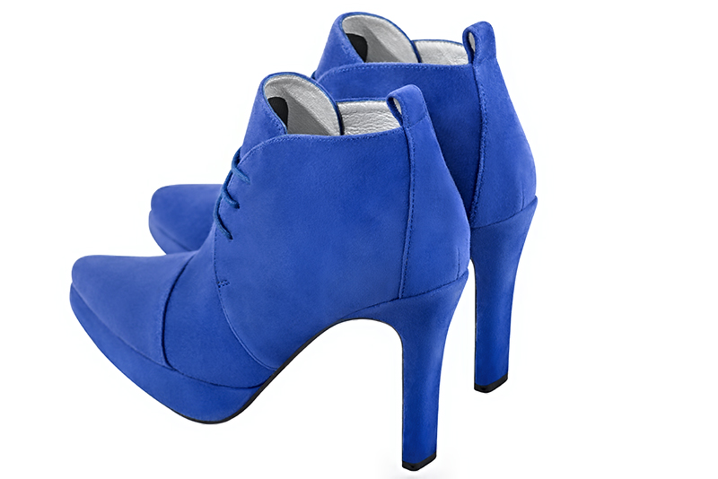 Bottines femme 2024 bleu roi